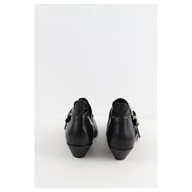 Roseanna-Botas de couro-Preto