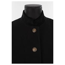 Johnnie Boden-Manteau en laine-Noir