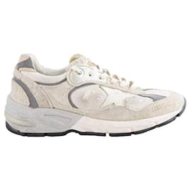 Golden Goose-Baskets en cuir-Blanc