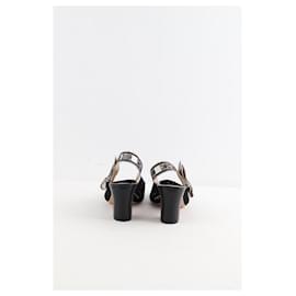 Dior-Talons en cuir-Noir