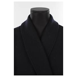 SéZane-Wool coat-Navy blue