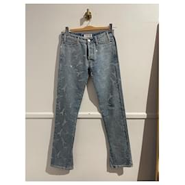 Balenciaga-BALENCIAGA Jeans T.us 26 Algodão-Azul