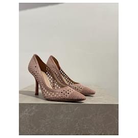 Dior-DIOR  Heels T.EU 38.5 Cloth-Pink