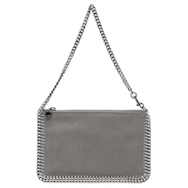 Stella Mc Cartney-Bolsa de ombro Stella McCartney Falabella Shaggy Deer cinza-Outro