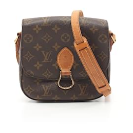 Louis Vuitton-Sun Crew MM Monogram Shoulder Bag PVC Leather Brown-Brown