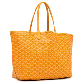 Goyard-Bolsa Tote Goyard Goyardine Saint Louis PM Amarelo-Amarelo