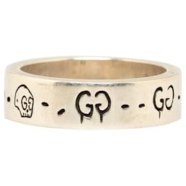 Gucci-Bague argentée Gucci GG Ghost-Argenté