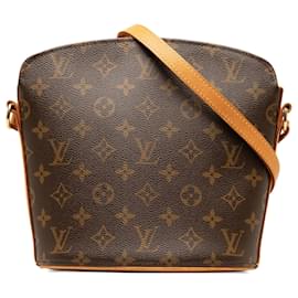 Louis Vuitton-Braune Louis Vuitton Monogramm Drouot Umhängetasche-Braun