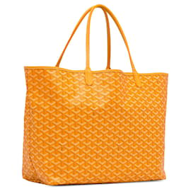 Goyard-Bolsa Tote Goyard Goyardine Saint Louis GM Amarelo-Amarelo