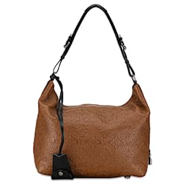 Louis Vuitton-Marrón Louis Vuitton Monogram Antheia Hobo GM-Castaño