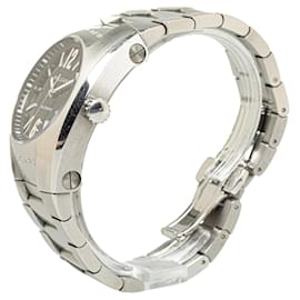 Bulgari-Montre Ergon automatique en acier inoxydable argentée Bvlgari-Argenté