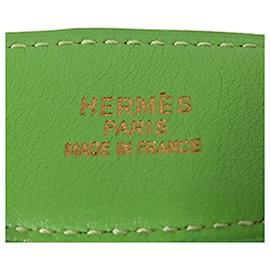 Hermès-Green Hermès Constance Reversible Belt-Green