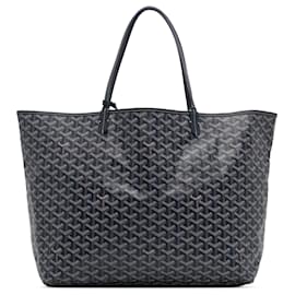 Goyard-Bolsa Tote Azul Goyard Goyardine Saint Louis GM-Azul