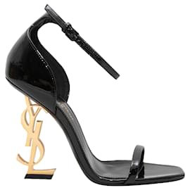 Saint Laurent-Noir & Or Saint Laurent Opyum 110 YSL Talons Taille 36,5-Noir