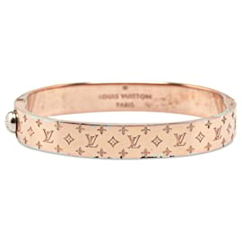 Louis Vuitton-Bracelet de costume rose Louis Vuitton Nanogram-Rose