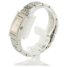 Hermès-Montre Heure H Hermès à quartz et acier inoxydable argentée-Argenté