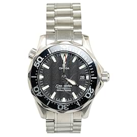 Omega-Relógio profissional Seamaster automático em aço inoxidável prateado OMEGA-Prata