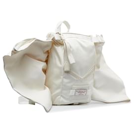 Givenchy-White Givenchy Downtown Bow Backpack-White