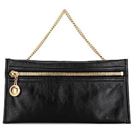 Gucci-Custodia in pelle nera Gucci Rajah-Nero