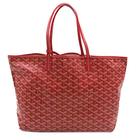 Goyard-Sac cabas rouge Goyard Goyardine Saint Louis PM-Rouge