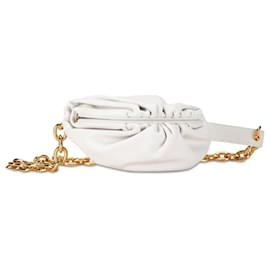 Bottega Veneta-Bolsa Bottega Veneta The Belt Corrente Branca-Branco