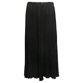 Junya Watanabe-Black Junya Watanabe Plisse Maxi Skirt Size US L-Black