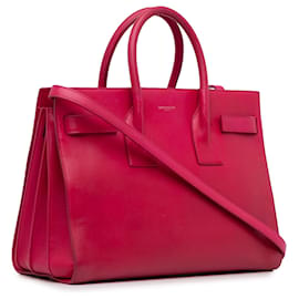 Saint Laurent-Bolso satchel pequeño Sac De Jour de Saint Laurent en rosa-Rosa