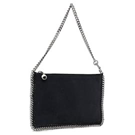 Stella Mc Cartney-Bolsa de Ombro Stella McCartney Falabella Shaggy Deer Preta-Preto