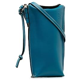 Loewe-Blaue Umhängetasche mit Gate-Tasche von LOEWE-Blau