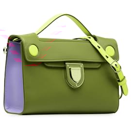 Dior-Red Dior Mini Leather Diorever Satchel-Red