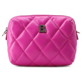 Bolsa para câmera rosa Balenciaga Nappa acolchoada Touch B XS Rosa
