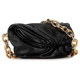 Bottega Veneta-Bolso con cadena y cinturón de Bottega Veneta en negro-Negro