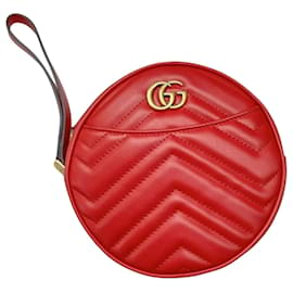 Gucci-Marmont Clutch-Rot