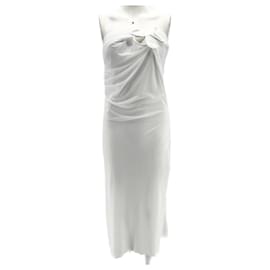 Autre Marque-CHRISTOPHER ESBER Robes T.US 8 Viscose-Blanc