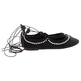 Autre Marque-ILIO SMERALDO Ballerines T.EU 38 Velours-Noir