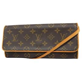 Louis Vuitton-Louis Vuitton Pochette Twin GM-Braun