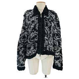 Joseph Ribkoff Blazer Jacket Black White Multicolore Black White Multiple colors