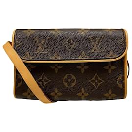 Louis Vuitton-Louis Vuitton Pochette florentine-Brown