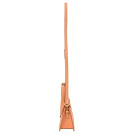 Jacquemus-Bolso Jacquemus Le Chiquito Noeud en Piel Naranja-Naranja