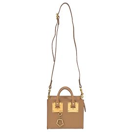 Bolsa Sophie Hulme Albion Box em couro marrom Marrom