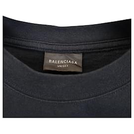 Balenciaga-Balenciaga DIY Metal T-shirt em algodão preto-Outro
