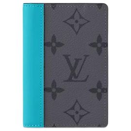 Louis Vuitton LV pocket organizer monogram eclipse Grey