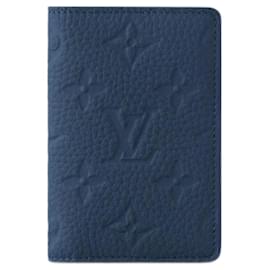 Louis Vuitton-Organizador de bolsillo LV azul nuevo-Azul