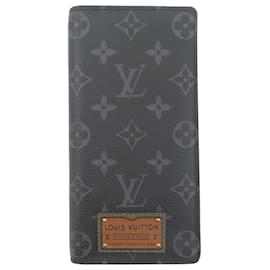 Louis Vuitton-Louis Vuitton Portefeuille Brazza-Schwarz