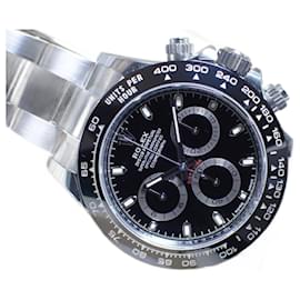 Rolex-ROLEX Daytona negro 116500LN '20 comprado sin usar para hombre-Plata