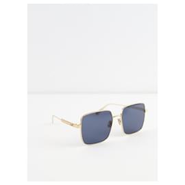 Dior-Goldene Sonnenbrille-Golden
