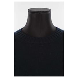 Dior-Sueter cashmere-Azul marino