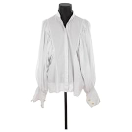 Autre Marque-Chemise en coton-Blanc