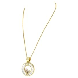 Chopard-Colar de diamante feliz Chopard-Dourado