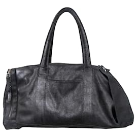 Yohji Yamamoto-Bolsa de viagem bidirecional de Yohji Yamamoto Y-Preto